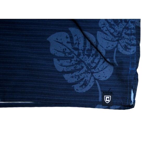 Chaps Short Sleeve Shirt Mens XL Blue UV Protective - Picture 5 of 7